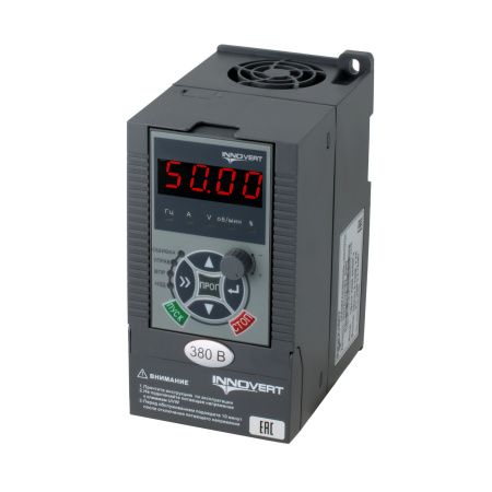 Преобразователь частоты INNOVERT PUMP IHD152P43T (1,5 кВтx380 В), выходной ток 4 А
